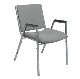 Gray Fabric with Arms
