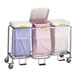 Triple "Leakproof" Hamper with Foot Pedal