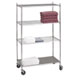 Linen Cart with 4 Wire Shelves