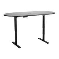 Electric Height-Adjustable Teaming Table