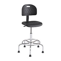 Soft-Tough Workfit Polyurethane Economy Task Chair, 22" - 30" Seat Height