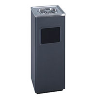 Square Sandless Ash N Trash Urn, 3 Gallon Capacity