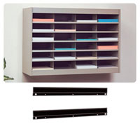 Wall Mounting Brackets for E-Z Stor&reg; Steel Organizers