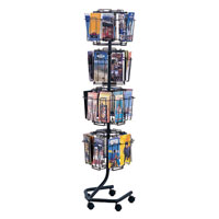 Wired&trade; Rotary Magazine and Brochure Display Racks