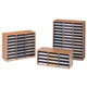 Corrugated Wood Literature Organizers