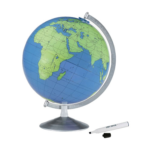 12" Geographer Desk Globe