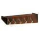 Hook & Peg Coat Rack
