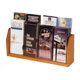 Oak & Acrylic Literature Rack