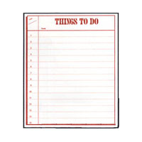 Things To Do Planner