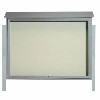 Park Ranger Series Top Hinged Single Door Bulletin Board with Mounting Posts