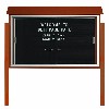 Park Ranger Series Sliding Door Letter Board with Mounting Posts