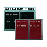 Outdoor Enclosed Directory Letter Boards