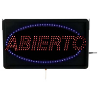 High Visibility LED Signs - Spanish