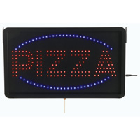 PIZZA - LED Window Sign