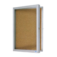 Economy Series Aluminum Enclosed Bulletin Boards