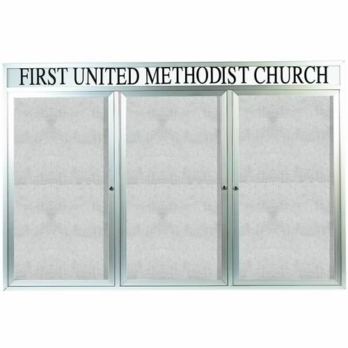 Outdoor Enclosed Aluminum Bulletin Boards