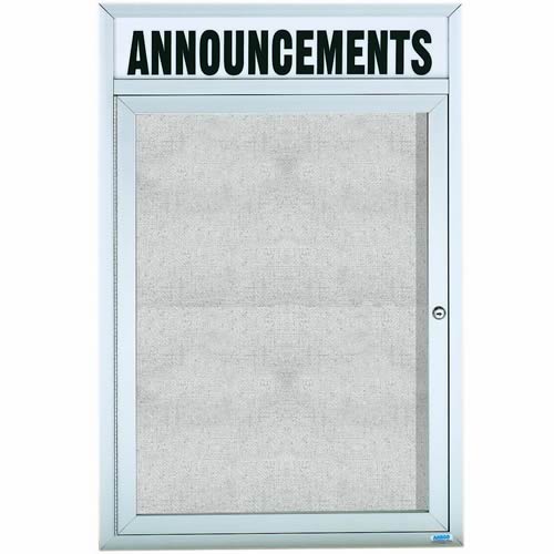 Outdoor Enclosed Aluminum Bulletin Boards