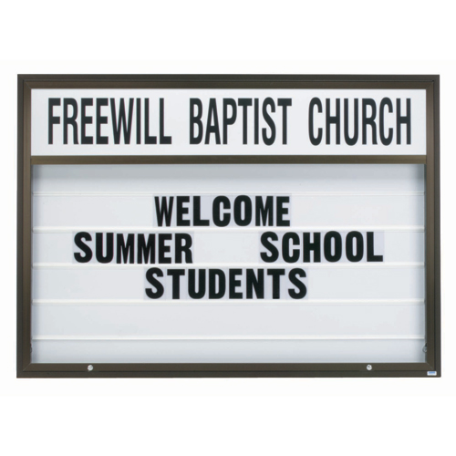 Marquee Changeable Sign Systems