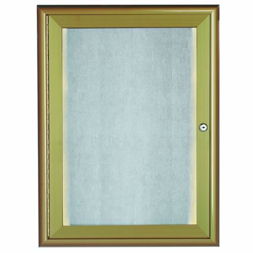 Waterfall Frame Enclosed Bulletin Board