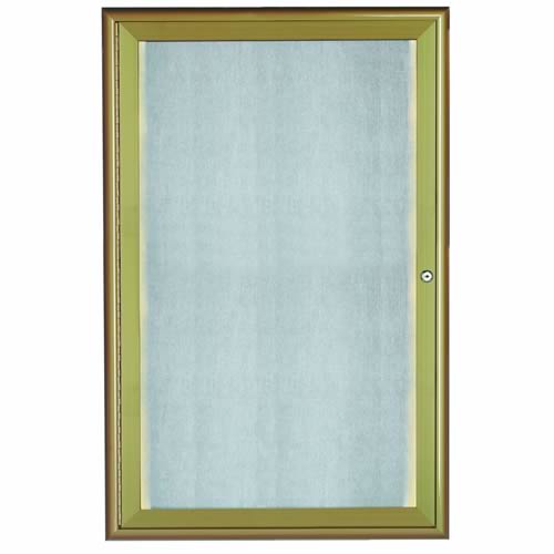 Waterfall Frame Enclosed Bulletin Board