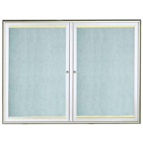 Waterfall Frame Enclosed Bulletin Board