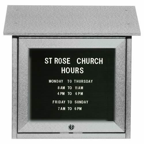 Park Ranger "Outpost" Series Letter Board