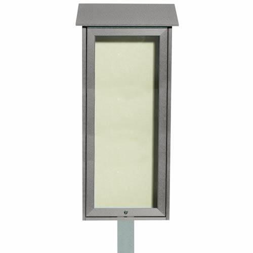 Park Ranger "Outpost" Series Bulletin Board with Mounting Post