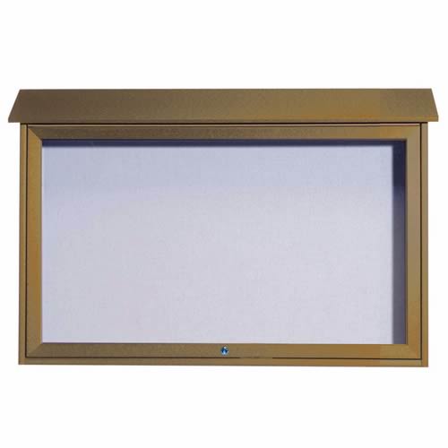 Park Ranger Series Top Hinged Single Door Bulletin Board