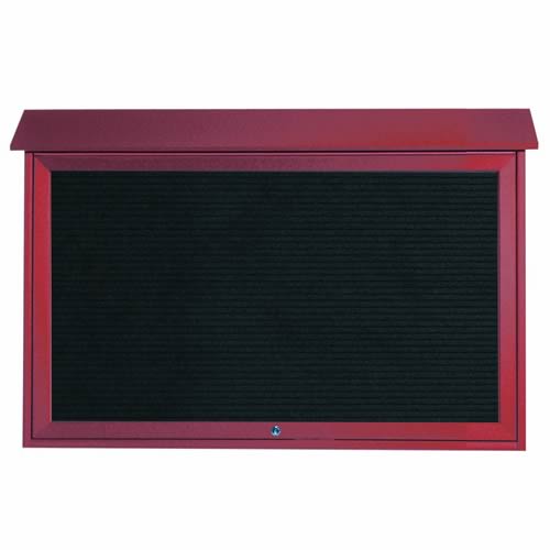 Park Ranger Series Top Hinged Single Door Letter Board