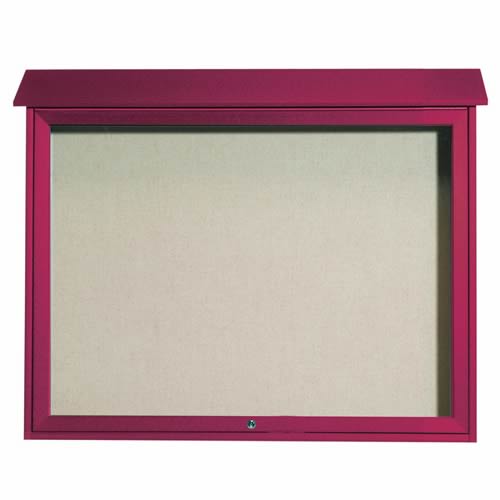 Park Ranger Series Top Hinged Single Door Bulletin Board