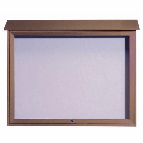 Park Ranger Series Top Hinged Single Door Bulletin Board