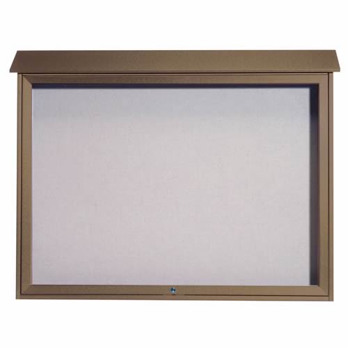 Park Ranger Series Top Hinged Single Door Bulletin Board