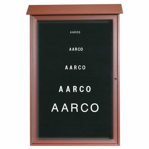 Park Ranger Series Single Hinged Door Letter Board