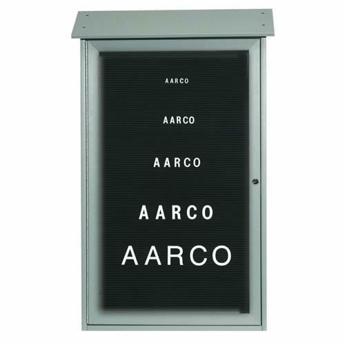 Park Ranger Series Single Hinged Door Letter Board