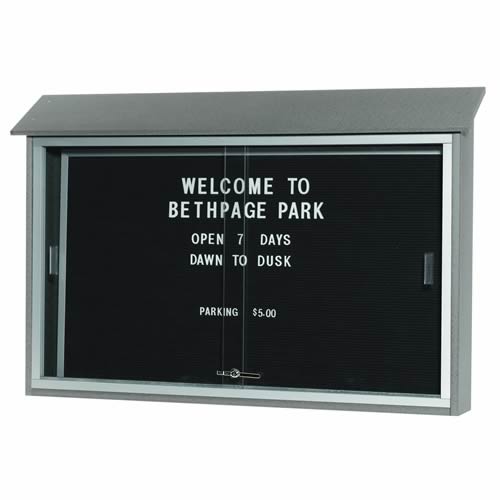 Park Ranger Series Sliding Door Letter Board