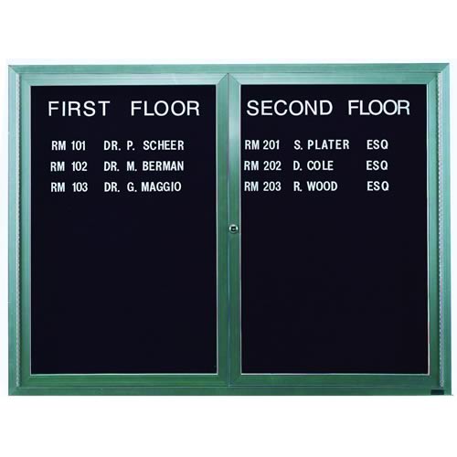 Indoor Enclosed Aluminum Changeable Letter Boards