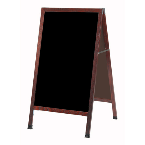 A-Frame Sidewalk Black Markerboards