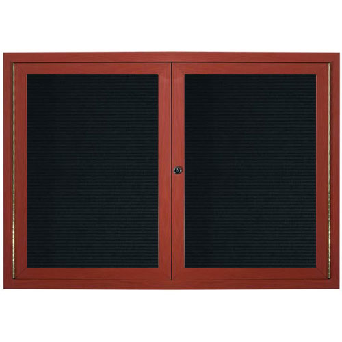Outdoor Directory Boards with Wood-Look Finish