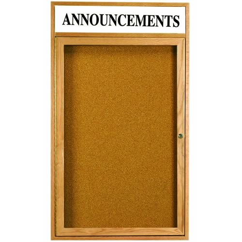 Indoor Enclosed Bulletin Boards