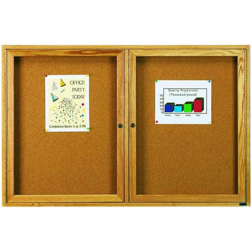 Indoor Enclosed Bulletin Boards