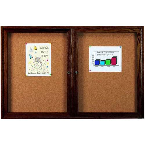 Indoor Enclosed Bulletin Boards