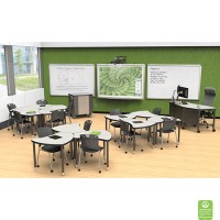 Shapes Desk Configurable Student Desking