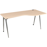 Large Desk - Right - Teak