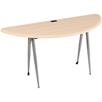Half Round Desk - Teak