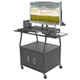 Wide Body Flat Panel TV Cart