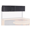 Plateau&reg; Overhead Storage Unit, Screen, and Task Lights