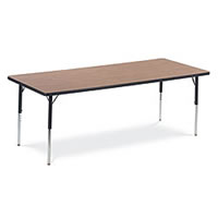 Rectangle Shaped Activity Table