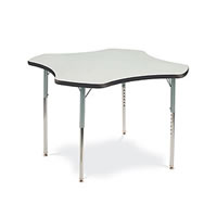 Clover Shaped Activity Table