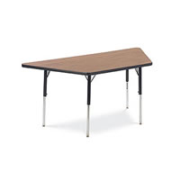Trapezoid Shaped Activity Table