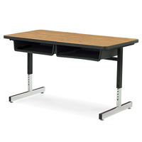 Cantilever-Leg 2-Student Desk